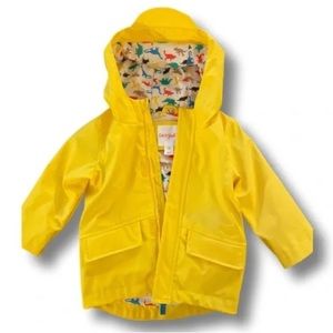 Fabric: 100% Polyester Knit lining: 100% cotton Shell Coating: Polyurethane